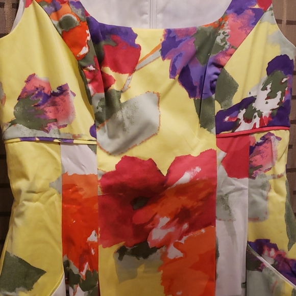 Beautiful dress by RALPH LAUREN. Hat and size 8 shoes listed separately - Picture 3 of 10